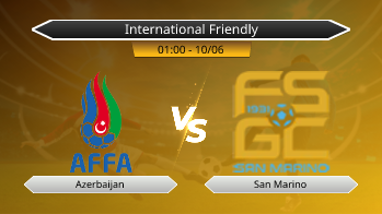 International Friendly - Azerbaijan vs San Marino